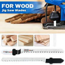 Load image into Gallery viewer, High Carbon Steel Jigsaw Blades Double Sided Fine Tooth Suitable For Wood Particle Board Fiberboard Plywood Cutting
