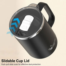 Load image into Gallery viewer, Double Layer 304 Stainless Steel Coffee Mug With Handle Leak Proof Insulated Drinkware For Students Adults