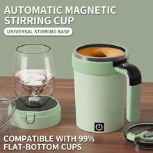 Load image into Gallery viewer, 380ML Smart Temperature Magnetic Stirring Cup Electric Automatic Mixing Mug for Milkshake Fitness Daily Drink