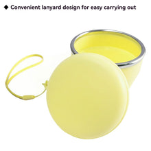 Load image into Gallery viewer, Collapsible Silicone Water Cup Foldable Portable Travel Camping Drinking Cup Durable Leakproof Outdoor Daily Use