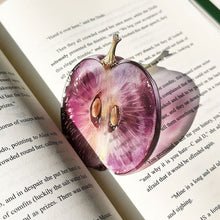 Load image into Gallery viewer, Creative Acrylic Translucent Fruit Bookmark High Aesthetic Refractive Color Page Marker Perfect Reading Accessory Gift