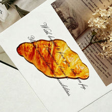 Load image into Gallery viewer, Cute Acrylic Bread Bookmark Pineapple Bun Toast Croissant Design Transparent Stationery Gift for Book Lovers