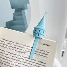 Load image into Gallery viewer, Creative 3D Printed Magic Castle Bookmarks Novelty Art Ornament Page Marker Handmade Stationery Gift for Reading Lovers
