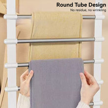 Load image into Gallery viewer, Multi-Layer Ladder Style Pants Hanger Household Space Saving Non Slip Foldable Closet Wardrobe Storage Organizer