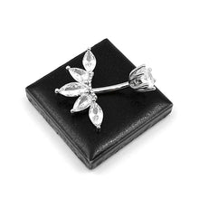 Load image into Gallery viewer, Colorful Zircon Maple Leaf Tassel Navel Rings Premium Copper Material Belly Piercing Unisex Body Accessories