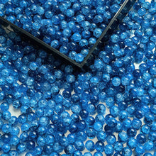 Load image into Gallery viewer, 30Pcs 10mm Sparkling Ice Cracked Glass Beads Burst Pattern Glazed Beads for Bracelet Necklace DIY Jewelry Accessories