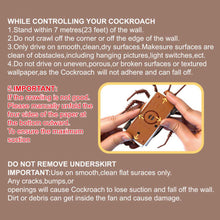 Load image into Gallery viewer, Creativity Prank 2-in-1 RC Wall Climbing Roach Car Ground + Wall Crawl Funny Prank Toy for Kids Boys Girls