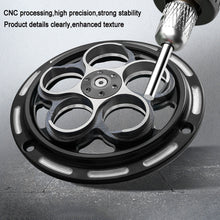 Load image into Gallery viewer, Motorcycle CNC Aluminum Rotating Fan Cover For VESPA Primavera Sprint 150 Cooling Fan Shroud Decorative Guard Engine Bay Styling & Protection