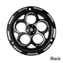 Load image into Gallery viewer, Motorcycle CNC Aluminum Rotating Fan Cover For VESPA Primavera Sprint 150 Cooling Fan Shroud Decorative Guard Engine Bay Styling & Protection