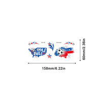 Load image into Gallery viewer, 5sheets Football Temporary Tattoos for Football Face Tattoo Stickers Disposable Soccer Sports Fans Waterproof Face Tattoo Party Favors