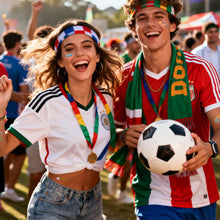 Load image into Gallery viewer, 10sheets Football Shoot Temporary face Stickers Soccer Sports Goal Win Parties Gatherings Waterproof Tattoo Stickers