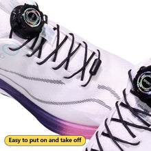 Load image into Gallery viewer, 2Pcs Easy Installation Lazy Automatic Shoelaces Drawstring Without Ties Black White Swivel Buckle Laces Thick Rope Sneakers Shoelace for Shoes