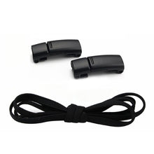 Load image into Gallery viewer, 8mm Metal Magnetic Shoelaces Without Ties Flat Elastic Lazy Laces Sneakers Boots No Tie Shoelace Rubber Bands for Shoes Accessories