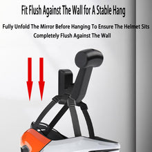 Load image into Gallery viewer, No Drill Helmet Wall Mount for Motorcycle Electric Scooter Adhesive Hanging Hook for Helmet Storage Space Saving Garage Organizer