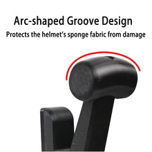 Load image into Gallery viewer, No Drill Helmet Wall Mount for Motorcycle Electric Scooter Adhesive Hanging Hook for Helmet Storage Space Saving Garage Organizer