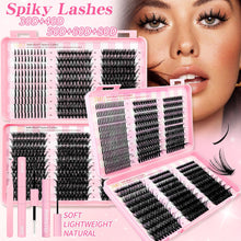 Load image into Gallery viewer, Large Quantity 5D Shaped Eyelash Extension Premade Fans W Volume Lashes D Curvature Thick Curled False Eyelashes