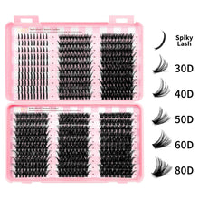 Load image into Gallery viewer, Large Quantity 5D Shaped Eyelash Extension Premade Fans W Volume Lashes D Curvature Thick Curled False Eyelashes