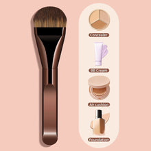 Load image into Gallery viewer, Ultra Thin Flat Tongue Foundation Brush Broad Wide Head Soft Bristles Makeup Tool for Liquid Cream Foundation Blending Flawless Face