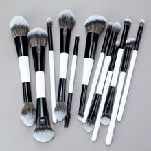 Load image into Gallery viewer, Double Head Makeup Brushes Foundation Blush Contour Powder Eyeshadow Brush Soft Bristles Single or Collection