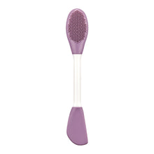 Load image into Gallery viewer, 2 in 1 Silicone Face Cleanser Brush & Mask Applicator Reusable Dual-Sided Facial Massager for Deep Pore Cleansing Exfoliating Tool Travel-Friendly
