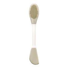Load image into Gallery viewer, 2 in 1 Silicone Face Cleanser Brush & Mask Applicator Reusable Dual-Sided Facial Massager for Deep Pore Cleansing Exfoliating Tool Travel-Friendly