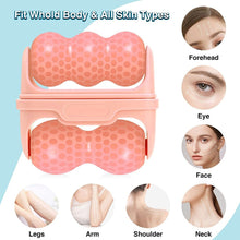 Load image into Gallery viewer, Double Head Ice Roller For Face Eye Puffiness Migraine Pain Relief And Minor Injury Facial Cold Therapy Massage Roller Skin Care