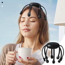 Load image into Gallery viewer, 8-Claw Full Scalp Massage Smart Head Massager for Stress & Fatigue Relief Deep Relaxation Tool for Home & Office Use 500mah
