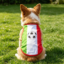 Load image into Gallery viewer, Pet Colthes Soccer Country Flag Dog Cat Vest Breathable Mesh for Small Medium Dogs and Cats Sports Fan Pet Apparel for Game Day