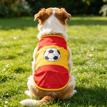 Load image into Gallery viewer, Pet Colthes Soccer Country Flag Dog Cat Vest Breathable Mesh for Small Medium Dogs and Cats Sports Fan Pet Apparel for Game Day