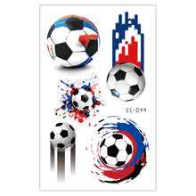 Load image into Gallery viewer, Football Tattoo Stickers Football Game Face Stickers Football Cheerleading Stickers Football Theme Party Decoration Birthday Gift