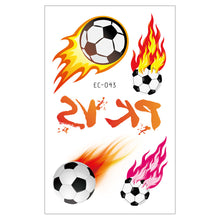 Load image into Gallery viewer, Football Tattoo Stickers Football Game Face Stickers Football Cheerleading Stickers Football Theme Party Decoration Birthday Gift
