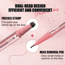 Load image into Gallery viewer, Double Headed Wild Spot Pens Freckle Mole Pens Naturally Show Colors Makeup Cosmetic Freckle Dot Pen Freckle Stamp Pen