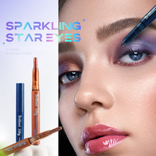 Load image into Gallery viewer, Waterproof Pearlescent Eyeshadow Pen Long Lasting Sweatproof Non-smudge Multicolor Ultra-fine Eyeliner Pencil Makeup Cosmetic