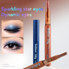 Load image into Gallery viewer, Waterproof Pearlescent Eyeshadow Pen Long Lasting Sweatproof Non-smudge Multicolor Ultra-fine Eyeliner Pencil Makeup Cosmetic