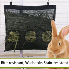 Load image into Gallery viewer, New Hanging Pouch Transparent Hay Feeder Bag Suitable for Rabbit or Guinea Pig Small Pet Daily Feeding Supplies
