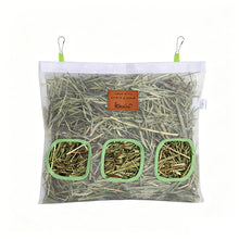 Load image into Gallery viewer, New Hanging Pouch Transparent Hay Feeder Bag Suitable for Rabbit or Guinea Pig Small Pet Daily Feeding Supplies