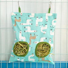 Load image into Gallery viewer, Hanging Pouch Feeder Bag Convenient Cage Feeding Tool Suitable for Rabbit Guinea Pig and Other Small Pets