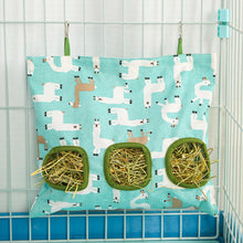 Load image into Gallery viewer, Hanging Pouch Feeder Bag Convenient Cage Feeding Tool Suitable for Rabbit Guinea Pig and Other Small Pets