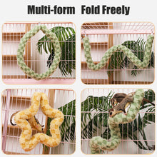 Load image into Gallery viewer, Soft Cotton Climbing Rope Swing Toy Comfortable Hanging Perch for Sugar Glider Cage Entertainment Supplies