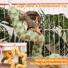 Load image into Gallery viewer, Soft Cotton Climbing Rope Swing Toy Comfortable Hanging Perch for Sugar Glider Cage Entertainment Supplies