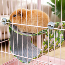 Load image into Gallery viewer, Pet Bed Double Layer Ice Silk Hammock Soft Comfort Hideout Nest for Guinea Pig Small Pet Rest Supplies