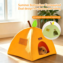 Load image into Gallery viewer, Summer Breathable Bottomless Hideout Pet Tent Comfort Rest Shelter for Rabbit Guinea Pig and Other Small Pets