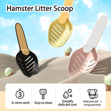 Load image into Gallery viewer, Durable Plastic Hamster Urine Sand Shovel Convenient Portable Daily Waste Cleaning Tool for Small Pet Cage Use