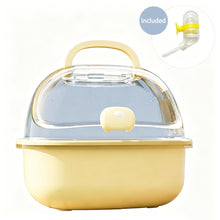 Load image into Gallery viewer, Acrylic Transparent Large Space Hamster Cage Portable Outdoor Travel Habitat Box For Small Rodent Pets