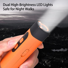 Load image into Gallery viewer, Dual-core Ultrasonic Rechargeable Anti Barking Device Pet Training Control Device With LED Light Stop Barking