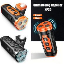 Load image into Gallery viewer, New USB Rechargeable Dual-head Ultrasonic High Power Pet Training Control Device With Lighting Flashlight