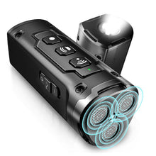 Load image into Gallery viewer, New USB Rechargeable Dual-head Ultrasonic High Power Pet Training Control Device With Lighting Flashlight