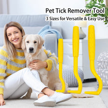 Load image into Gallery viewer, 3 Pcs Pet Flea Remover Tool Set Multifunctional Insect Removal Tweezers For Cats Dogs Pet Grooming Cleaning