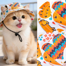 Load image into Gallery viewer, Hat Adjustable Ear Exposed Pet Sun Hat Breathable UV Protection Sun Hat For Dogs Cats Outdoor Travel Use