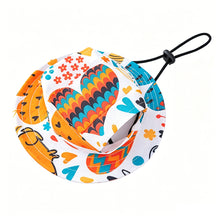 Load image into Gallery viewer, Hat Adjustable Ear Exposed Pet Sun Hat Breathable UV Protection Sun Hat For Dogs Cats Outdoor Travel Use